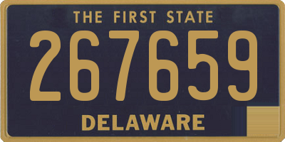 DE license plate 267659