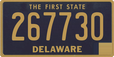 DE license plate 267730