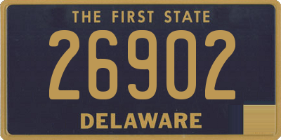 DE license plate 26902