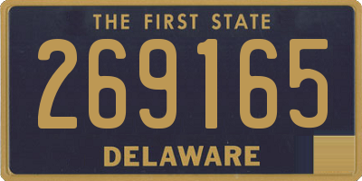 DE license plate 269165