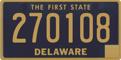 DE license plate 270108