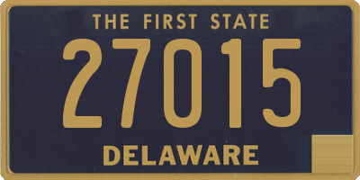 DE license plate 27015