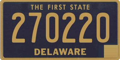 DE license plate 270220