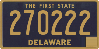 DE license plate 270222