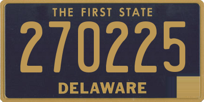 DE license plate 270225