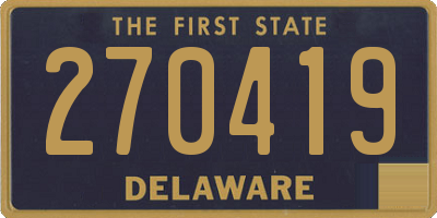 DE license plate 270419