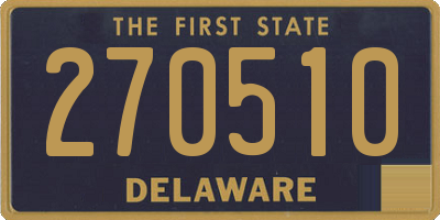 DE license plate 270510