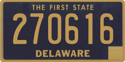 DE license plate 270616