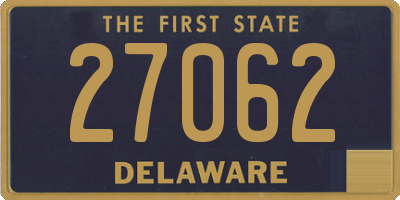 DE license plate 27062