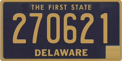 DE license plate 270621