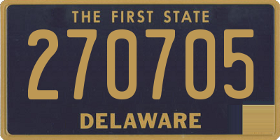 DE license plate 270705