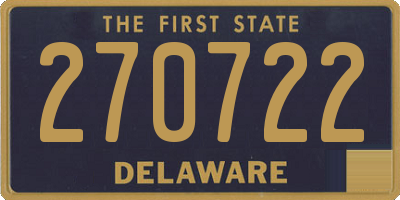 DE license plate 270722