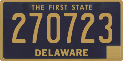 DE license plate 270723