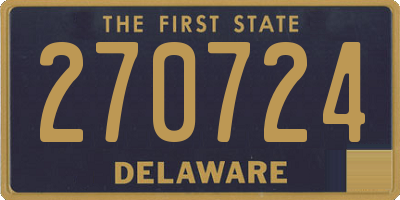 DE license plate 270724