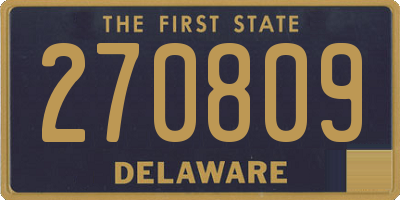 DE license plate 270809