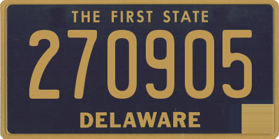 DE license plate 270905