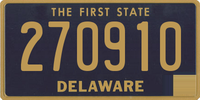 DE license plate 270910