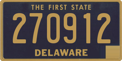 DE license plate 270912