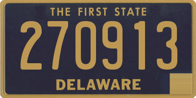 DE license plate 270913