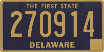 DE license plate 270914