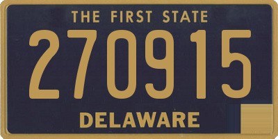 DE license plate 270915