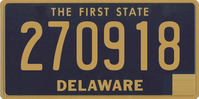 DE license plate 270918