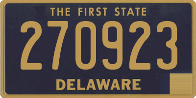 DE license plate 270923