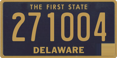 DE license plate 271004