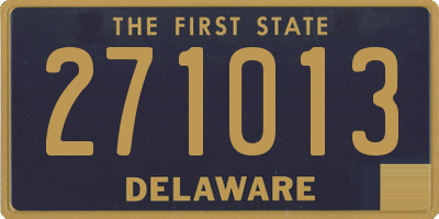 DE license plate 271013