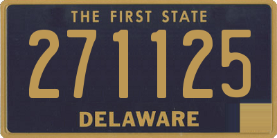 DE license plate 271125