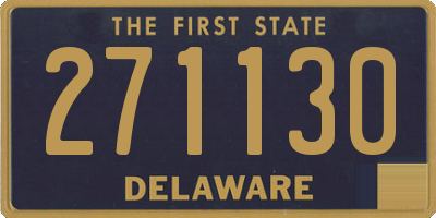 DE license plate 271130