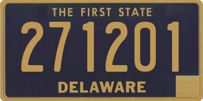 DE license plate 271201