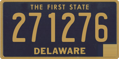 DE license plate 271276