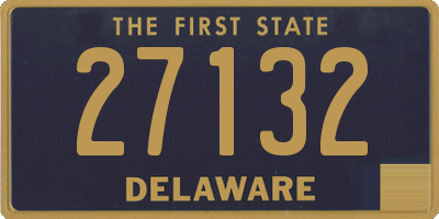 DE license plate 27132