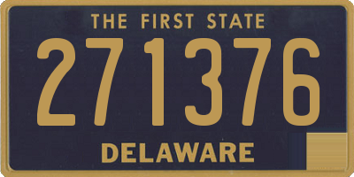 DE license plate 271376