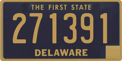 DE license plate 271391