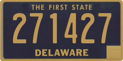DE license plate 271427