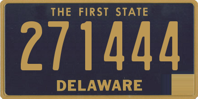 DE license plate 271444