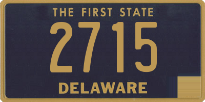 DE license plate 2715