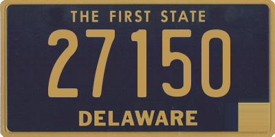 DE license plate 27150