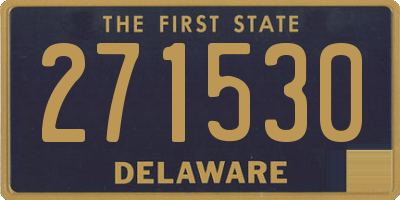DE license plate 271530
