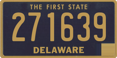 DE license plate 271639