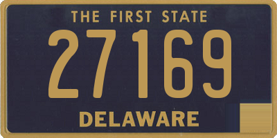 DE license plate 27169