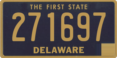 DE license plate 271697