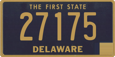 DE license plate 27175