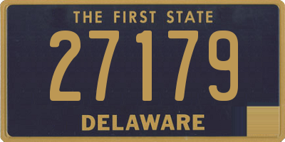 DE license plate 27179