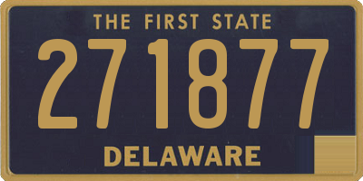 DE license plate 271877