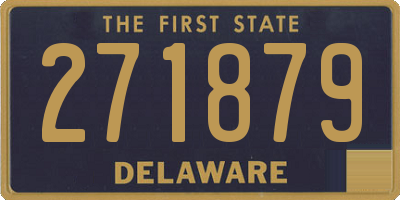 DE license plate 271879