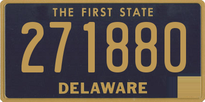 DE license plate 271880