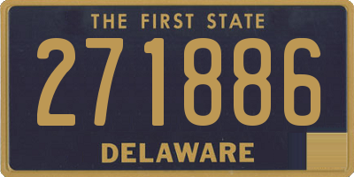 DE license plate 271886